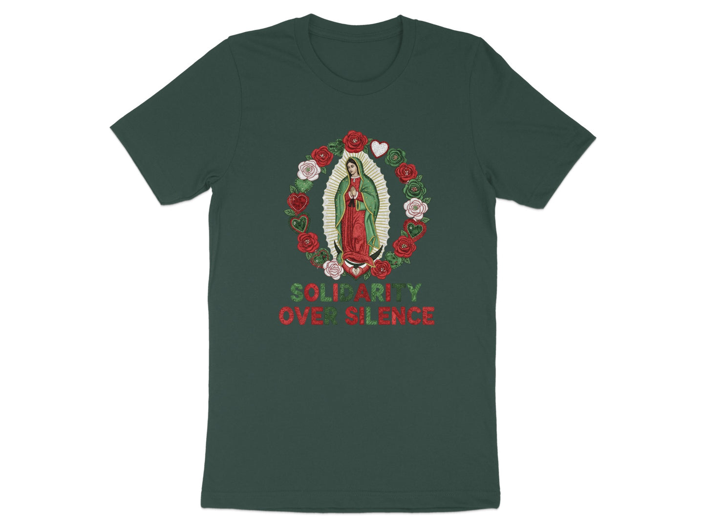Solidarity Over Silence Graphic T-shirt