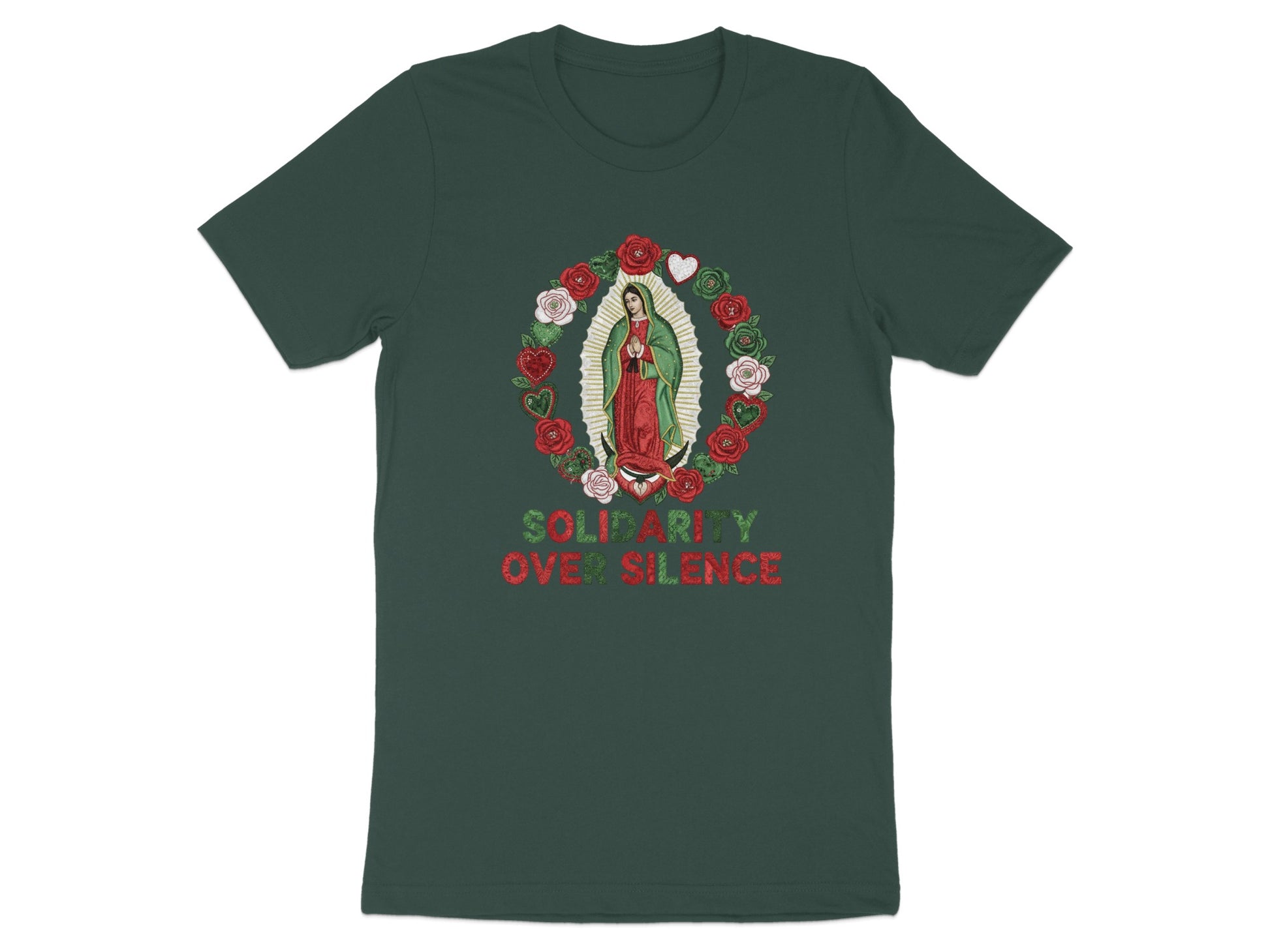 Solidarity Over Silence Graphic T-shirt