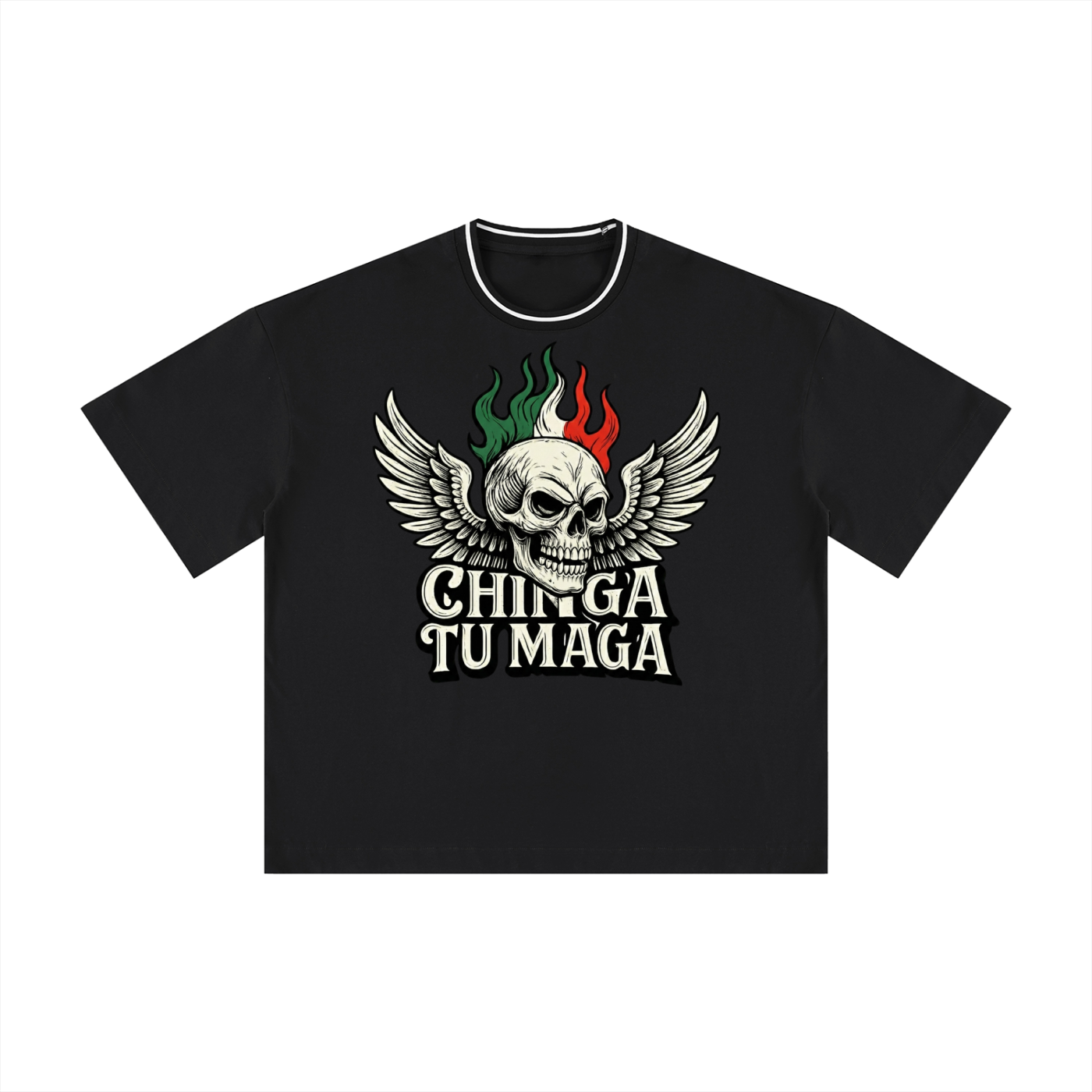 Unisex Boxy Ribbed T-Shirt