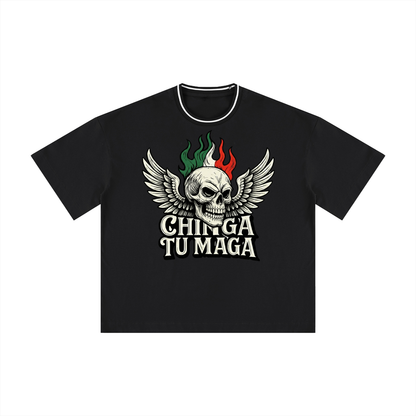 Unisex Boxy Ribbed T-Shirt