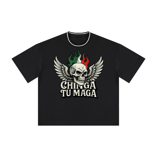 Unisex Boxy Ribbed T-Shirt
