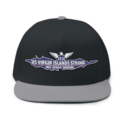 US Virgin Islands Strong Not Maga Wrong hat