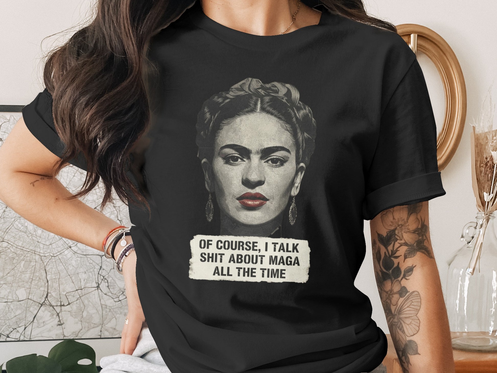Of Course I Talk Shit About Maga All The Time Shirt