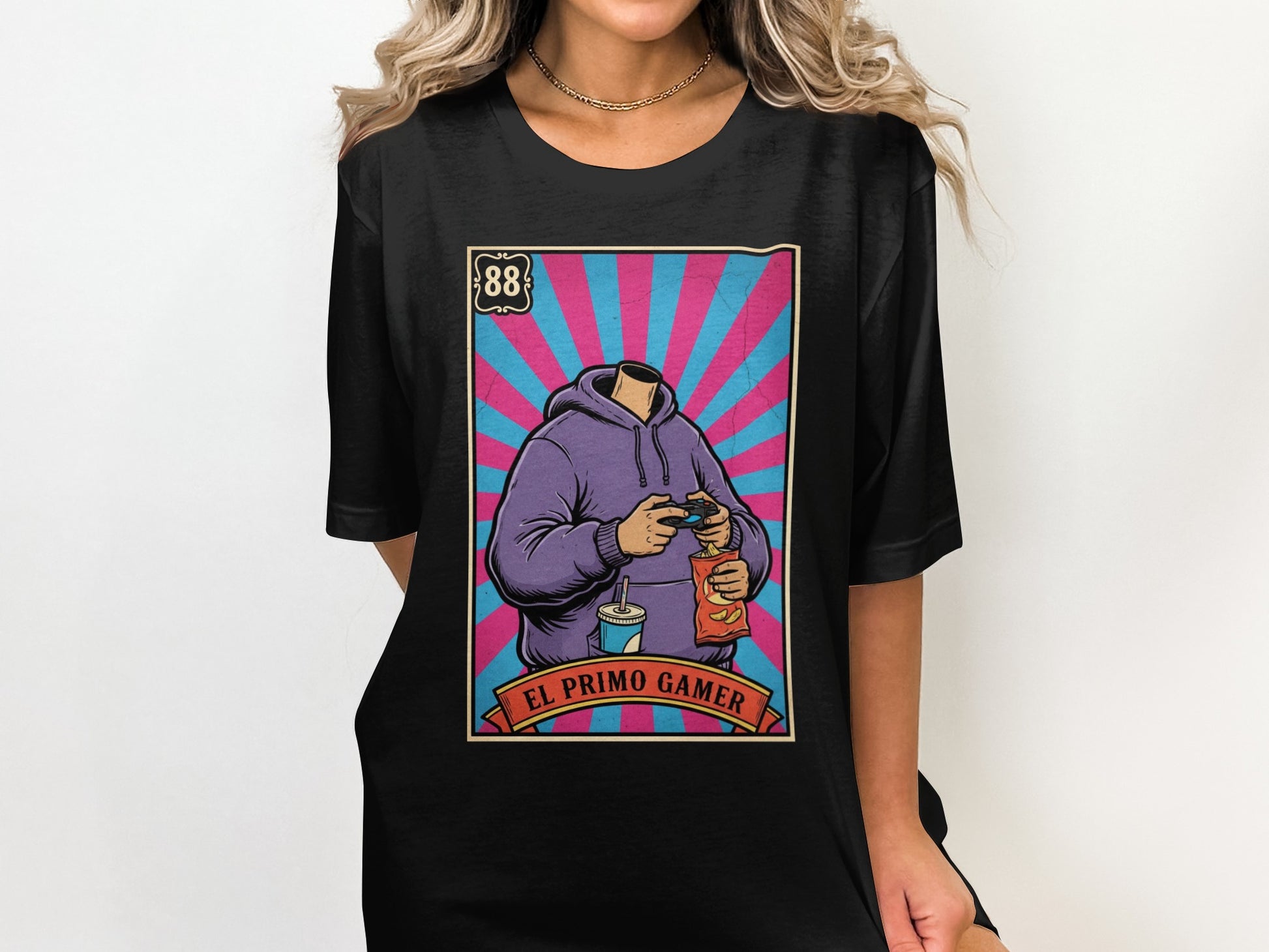 El Primo Gamer Graphic T-Shirt for Gaming Enthusiast product