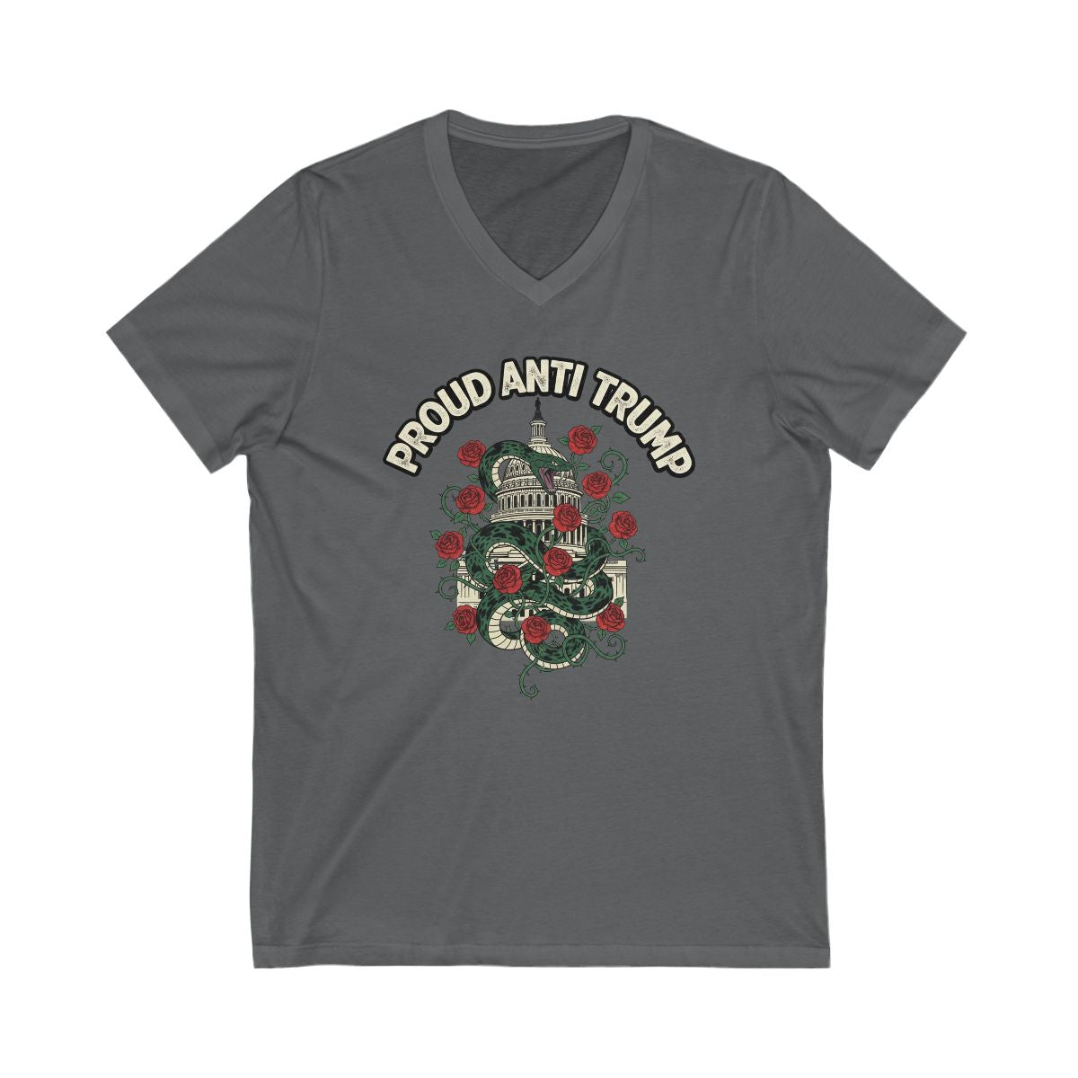 Proud Anti Trump Capitol Design Print Tee product type