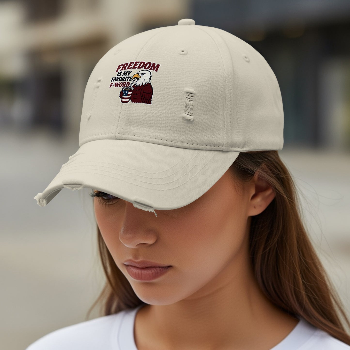 Freedom Is My Favorite F-word Embroidered Hat product