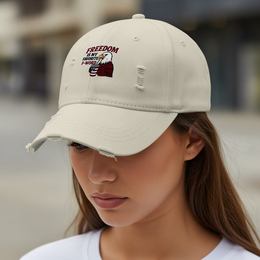 Freedom Is My Favorite F-word Embroidered Hat product