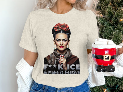 F**k Ice and Make it Festive Graphic T-Shirt