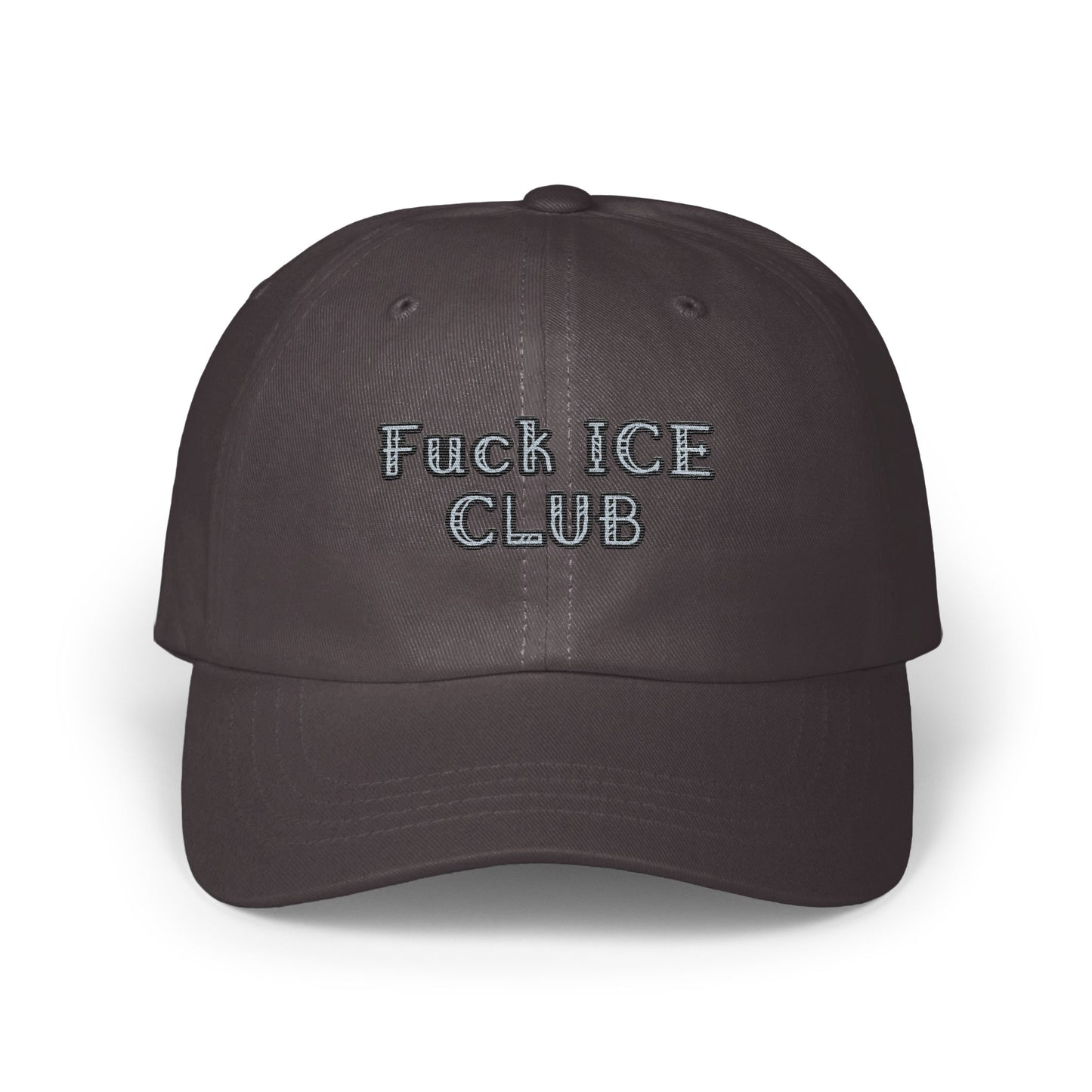 Fuck ICE CLUB Embroidered Adjustable Cap Hat product