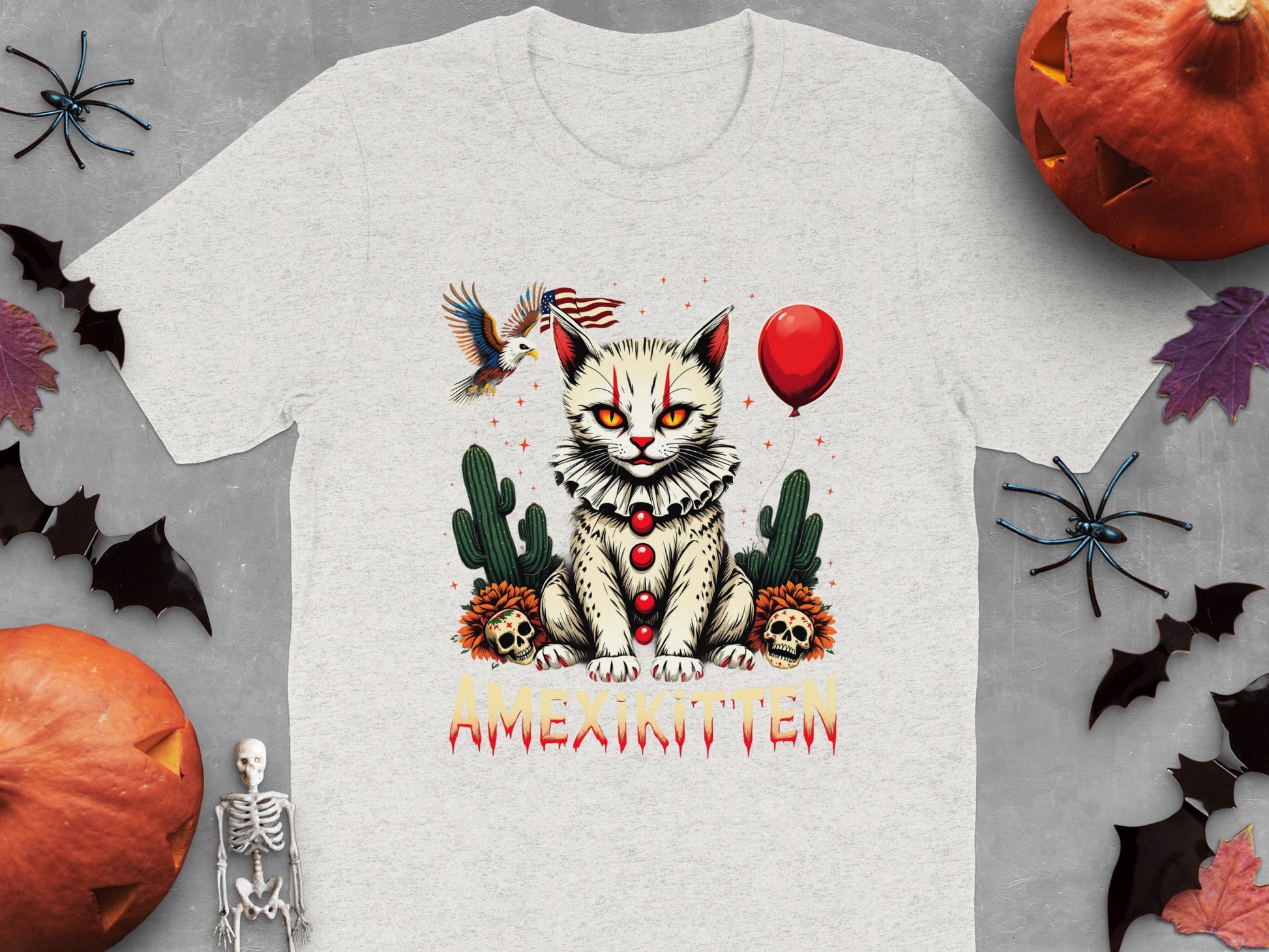 Unique Halloween Mexican Kitten Shirt Product Type