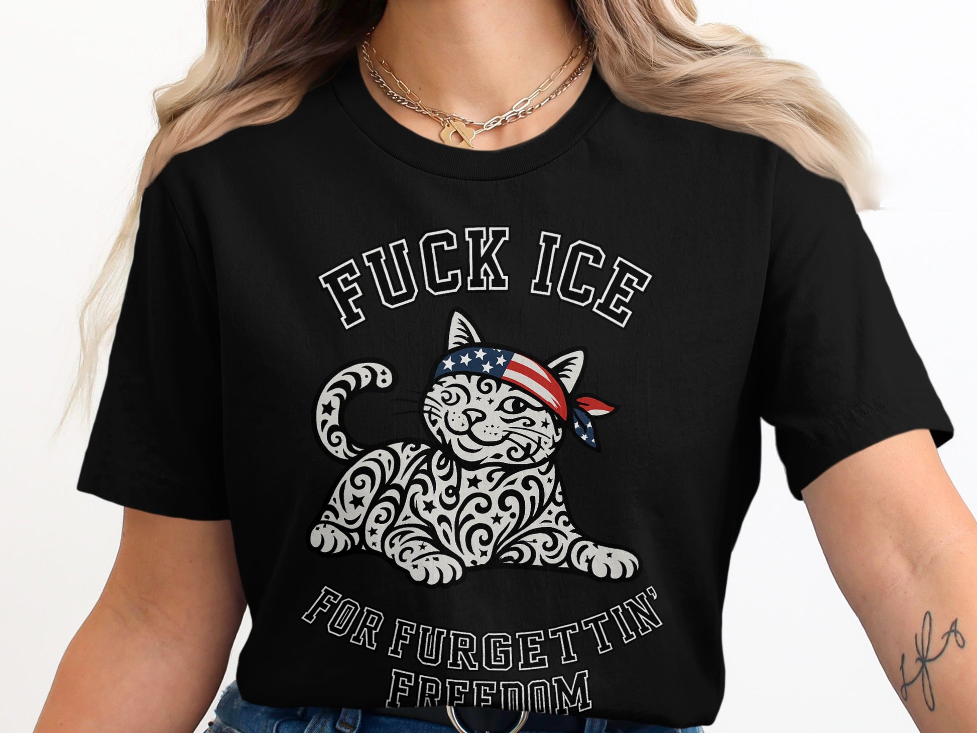 Fuck ICE For Furgettin Freedom T-shirt product