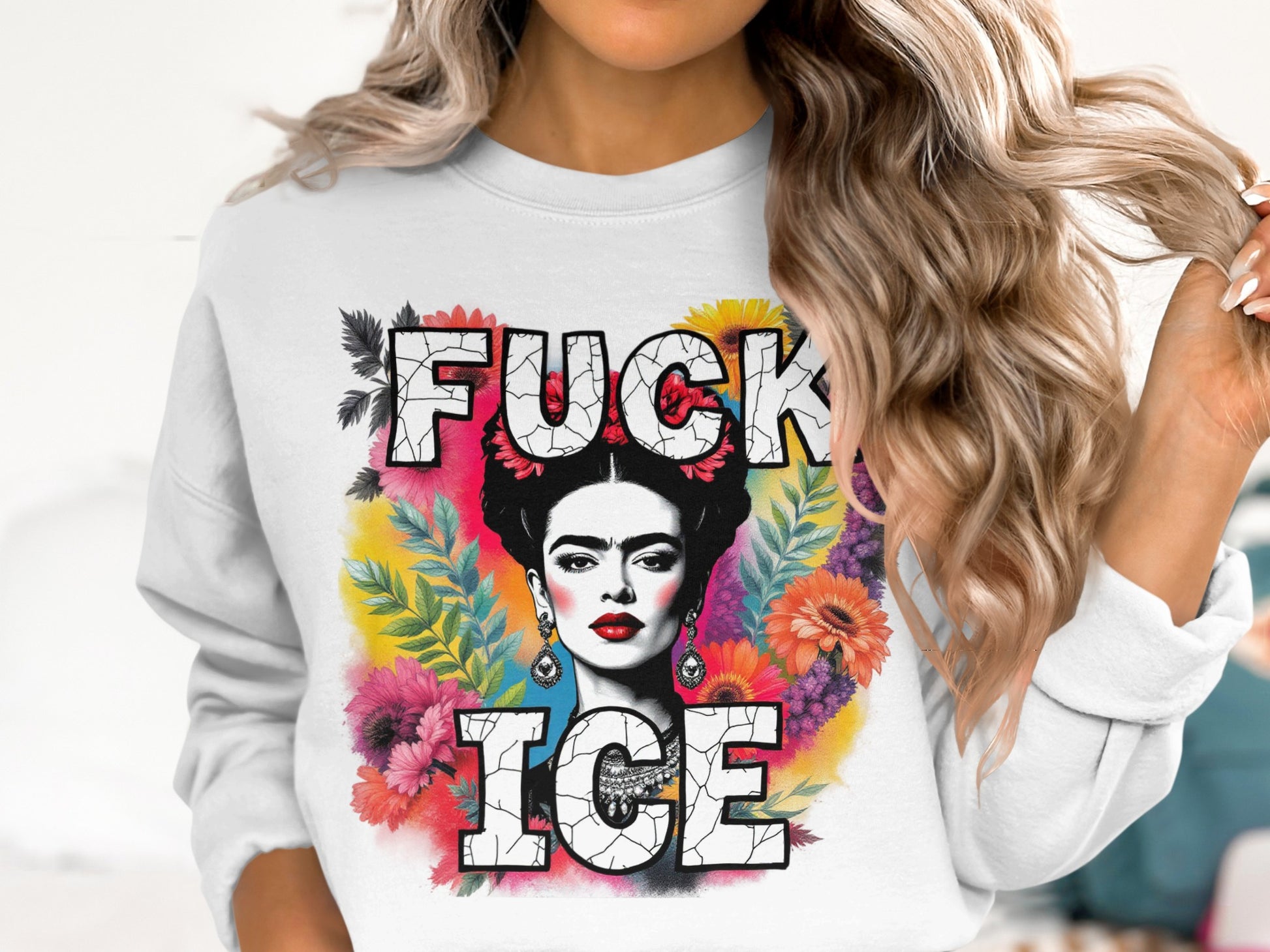 Bold and Colorful Graphic Sweatshirt