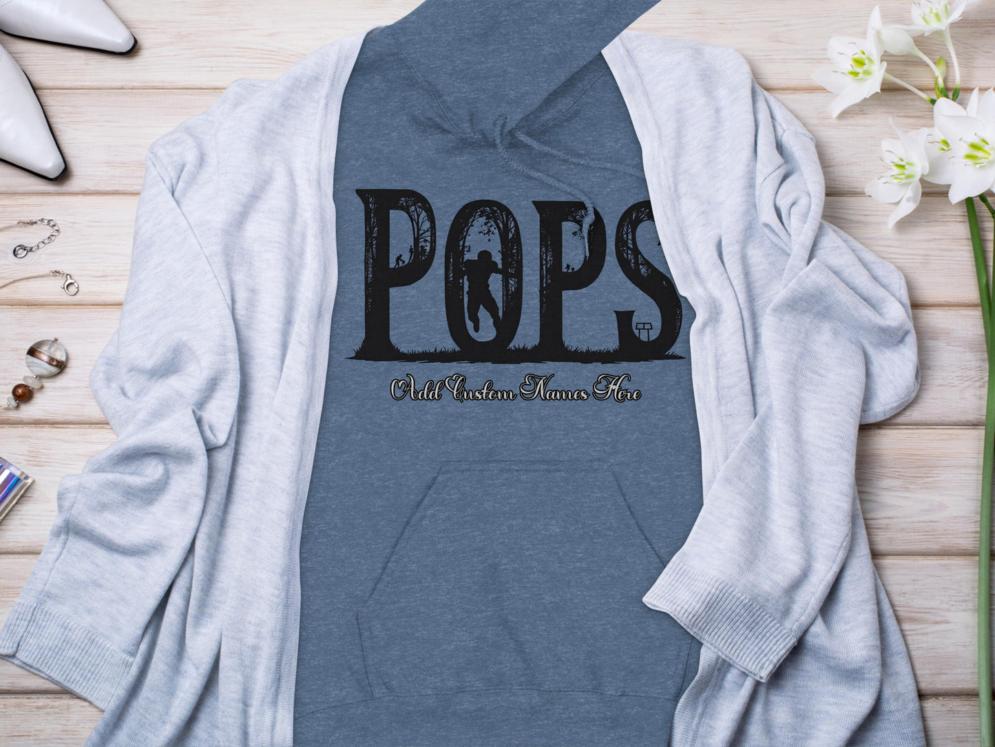 Personalized POPS Add Custom Name Here Hoodie product