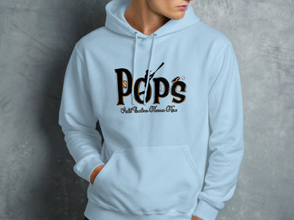 PDP's Dark Brown Flame Logo Hoodie product