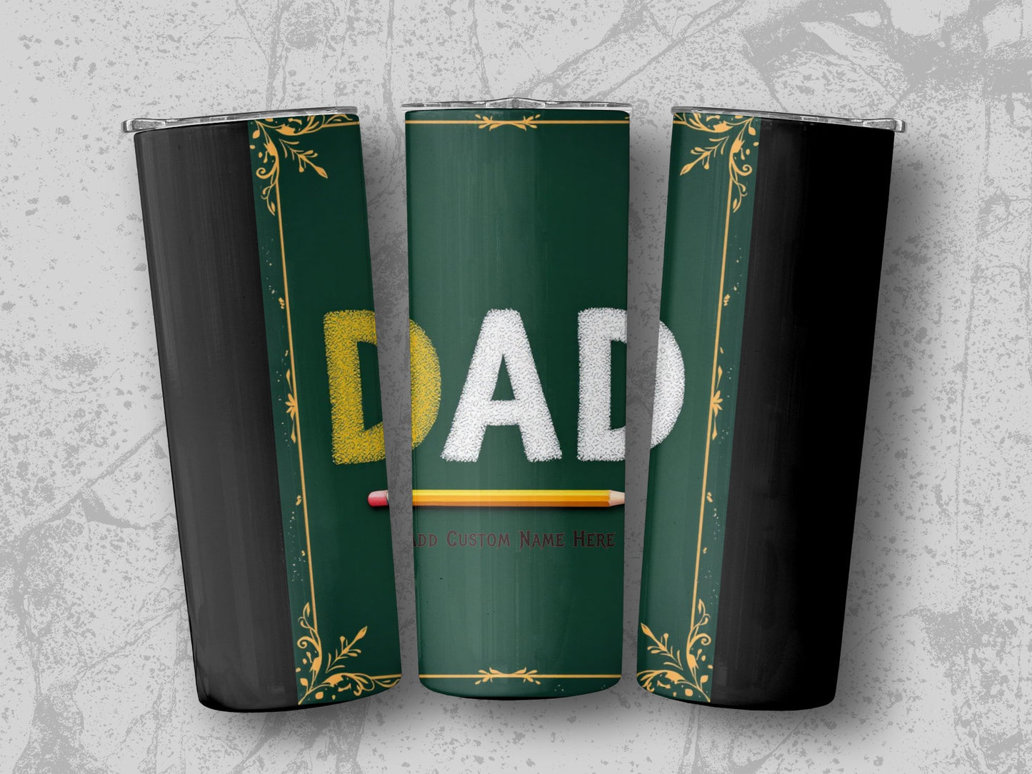 Dad Custom Name Here Drinkware Product