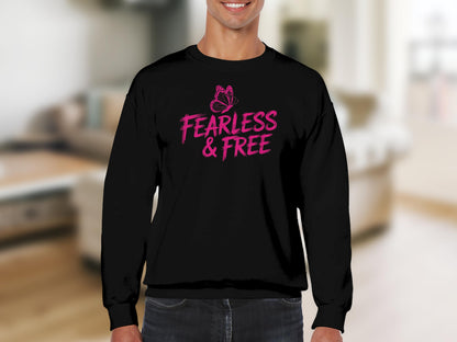 Fearless and Free Graphic Sweatshirt product
