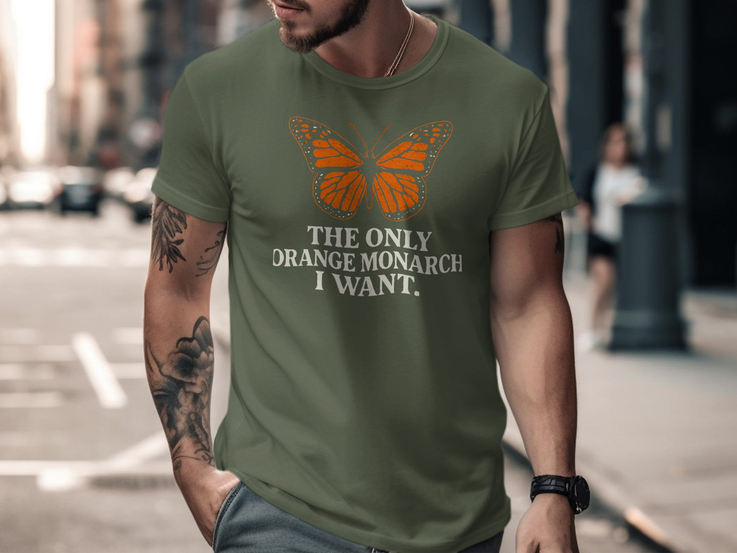 The Only Orange Monarch I Want Graphic Tee product