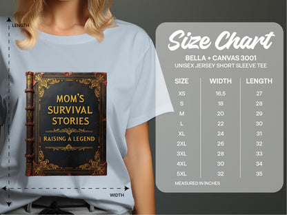 Mom's Survival Stories Raising A Legend Tee product