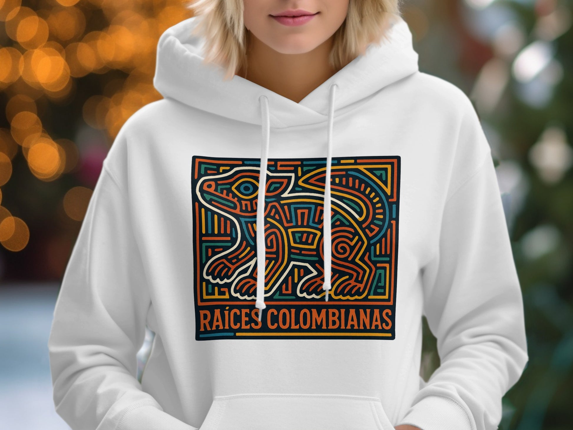 Raíces Colombianas Hoodie Stylish Unique Apparel product type