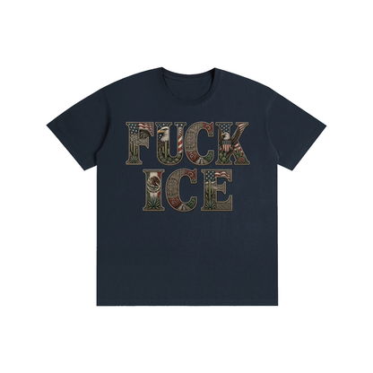 FUCK ICE with FDT Subtle The Perfect Tee; LOUDNESS Needed Now!! Pure Cotton Unisex T-Shirt