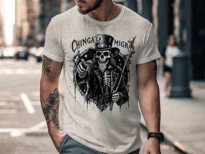 Chingala Migra Skeleton With Hat TShirt product type
