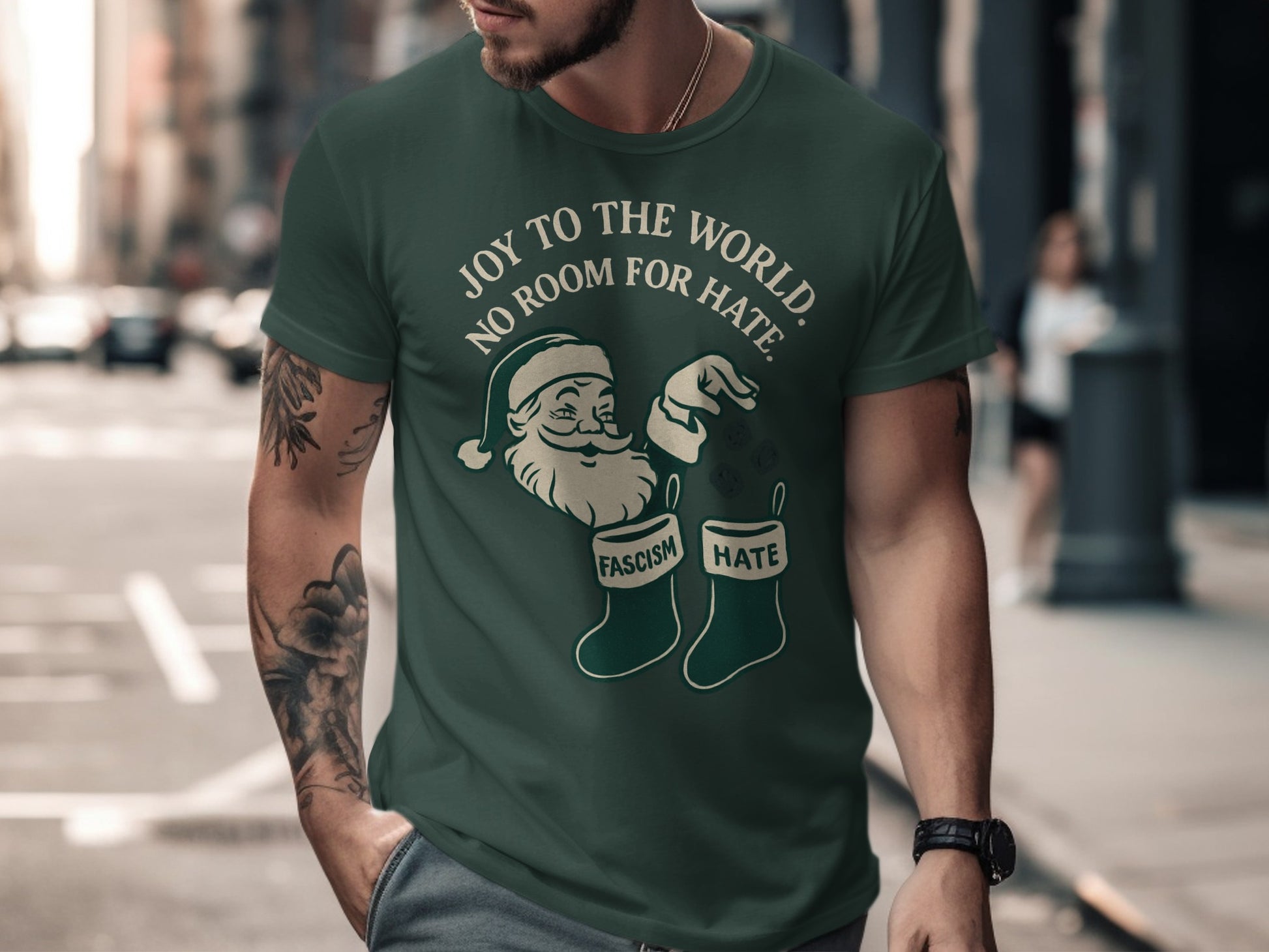Joy to the World No Room for Hate T-shirt