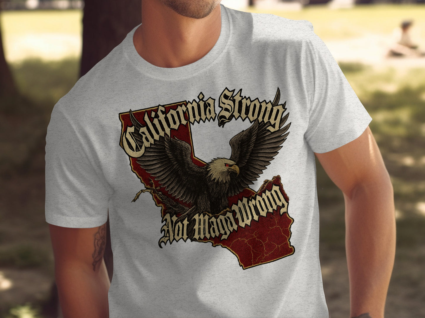 California Strong Not MagnaWrong T-shirt product type