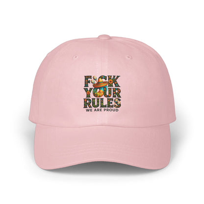 F Your Rules We Are Proud Statement Cap product type
