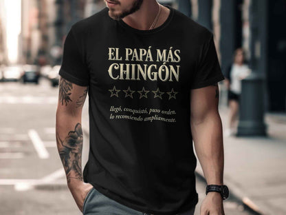 Father's Day 'El Papá Más Chingón' T-Shirt Legendary 'El Papá Más Chingón' T-Shirt