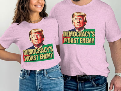Democracy's Worst Enemy Graphic T-Shirt Unisex product type