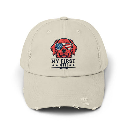 My First 4th With Dog USA Theme Hat product