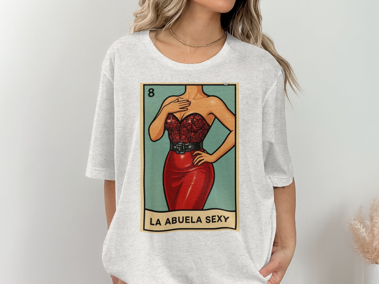 La Abuela Sexy Graphic Oversized T-Shirt product