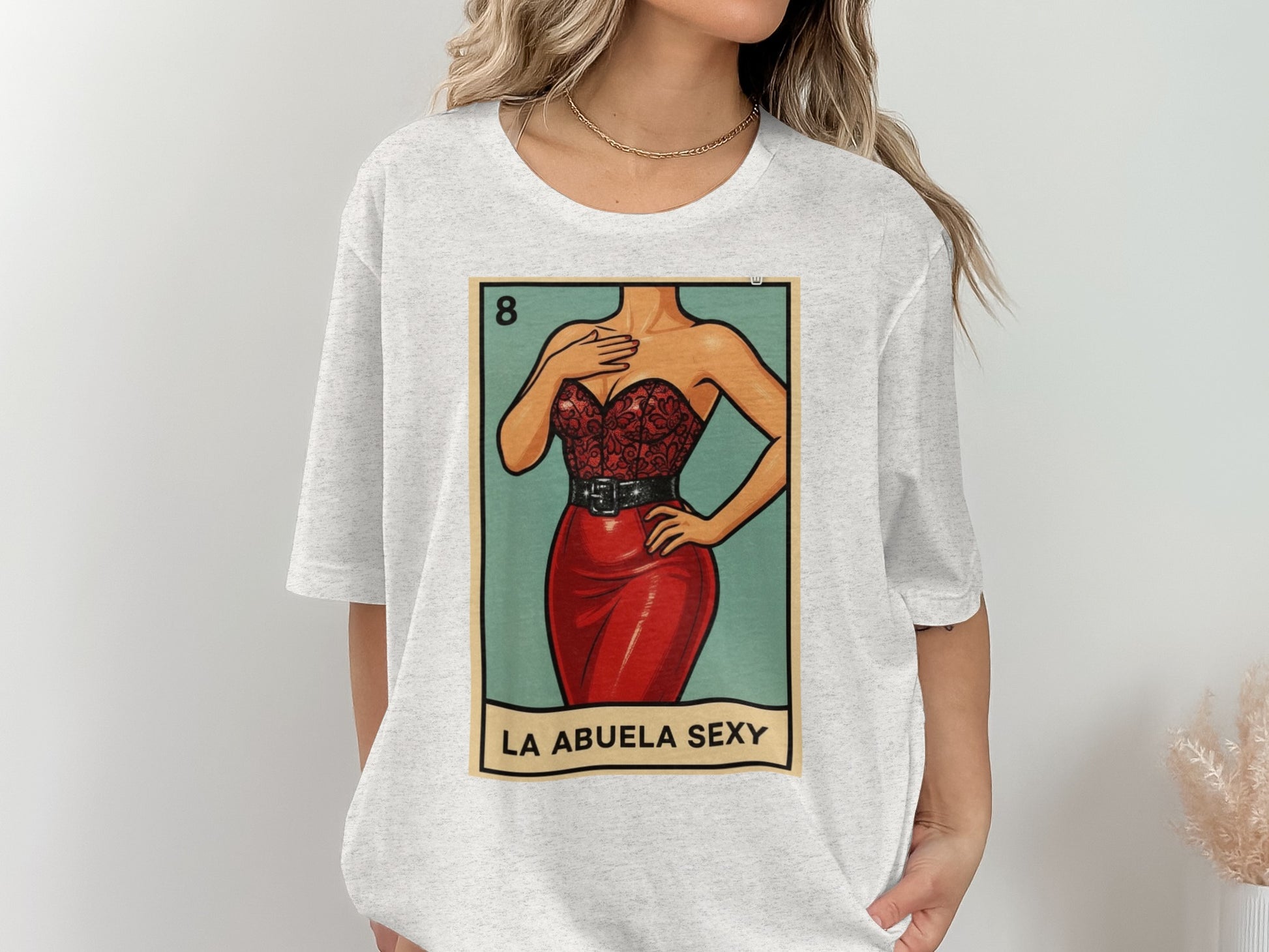 La Abuela Sexy Graphic Oversized T-Shirt product
