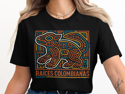 Raíces Colombianas Graphic T-shirt for Stylish Product