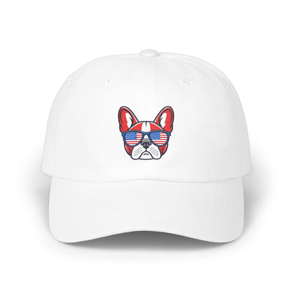 Patriotic French Bulldog Design Baseball Cap product type