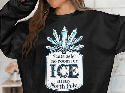 Santa Said No Room for Ice in My North Pole Sweater