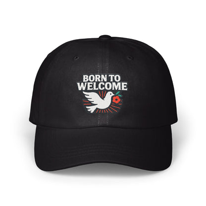 Born to Welcome Embroidered Dove Cap product type