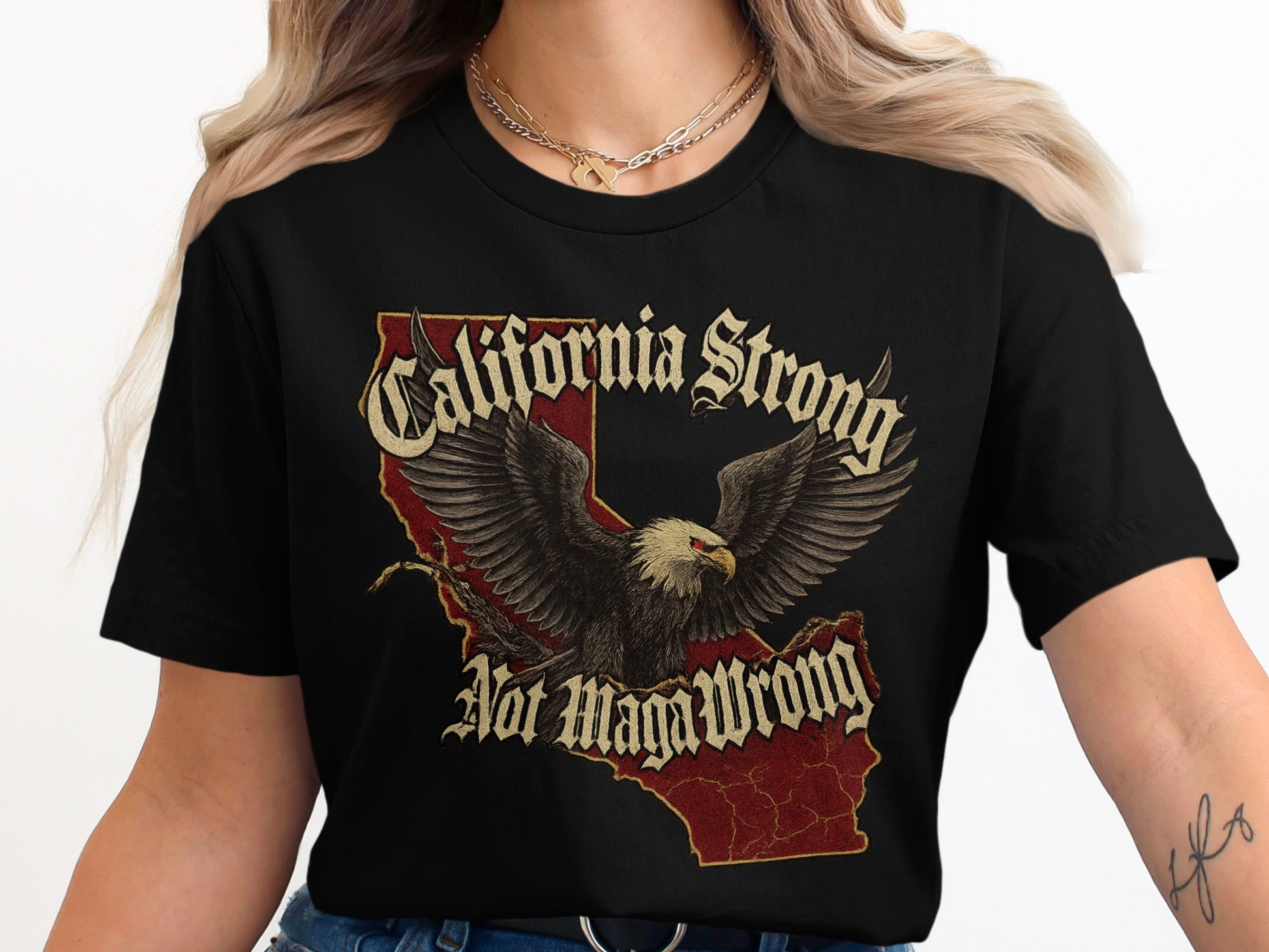 California Strong Not Maga Wrong shirt