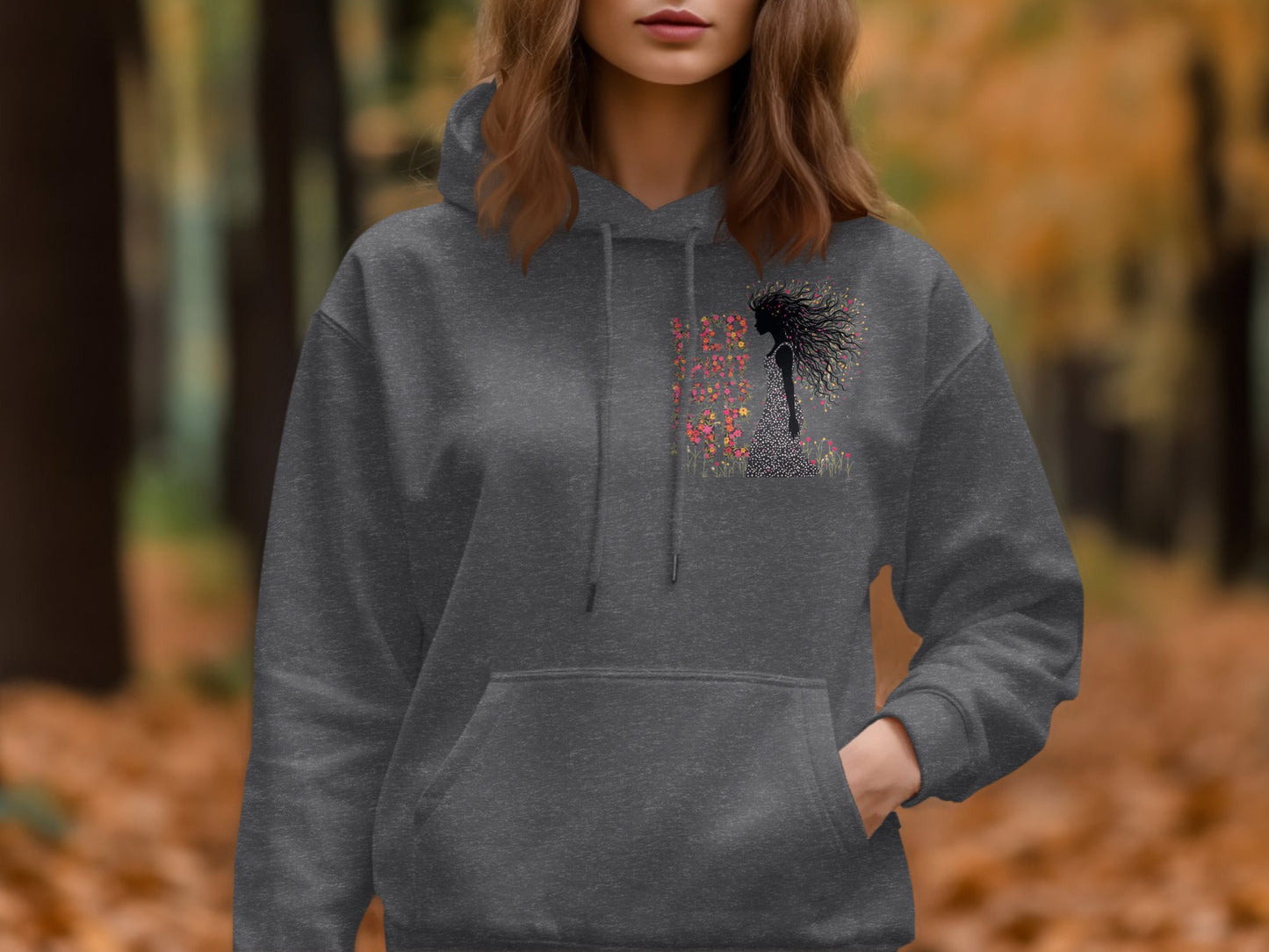 Beautiful Dandelion Design Printed Hoodie product