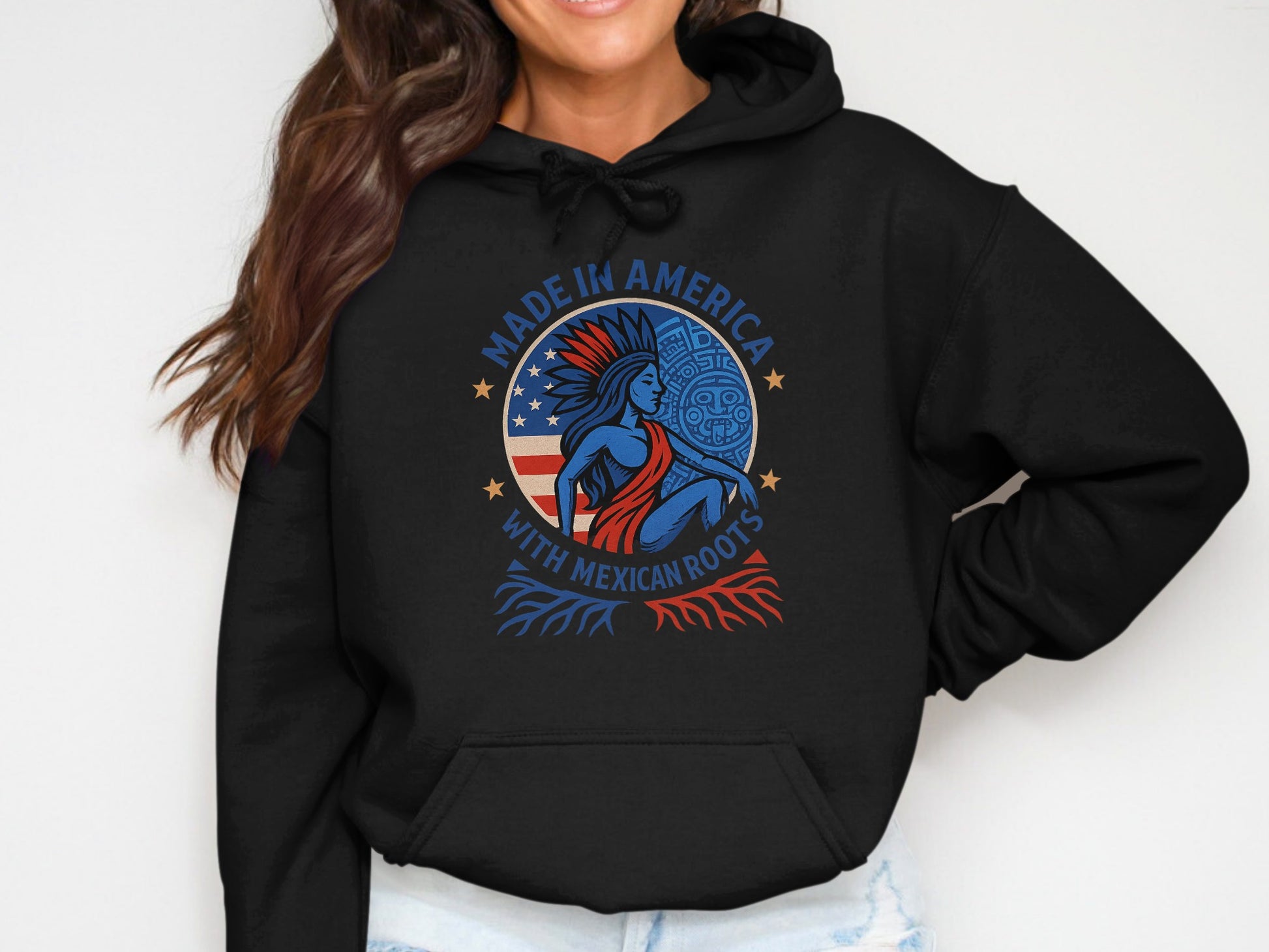 Made in America with Mexican roots hoodie product