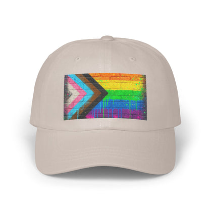Rainbow Pride Progress Flag Drip Cap product type