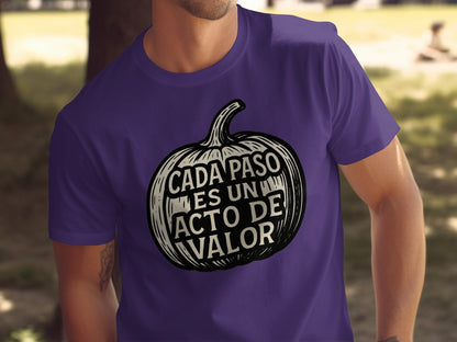Cada Paso Es Un Acto De Valor Graphic T-shirt product type
