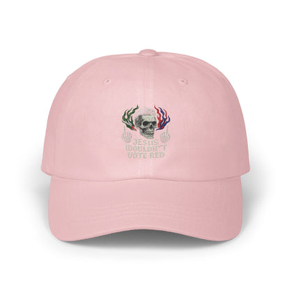 Jesus Wouldn't Vote Red Skull Embroidered Hat product