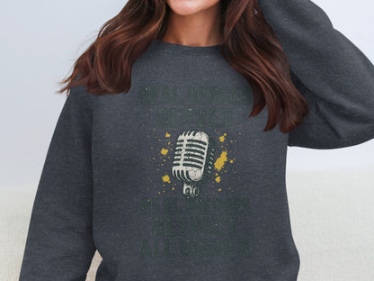 Real Heroes Respect All Women Sweatshirt product type