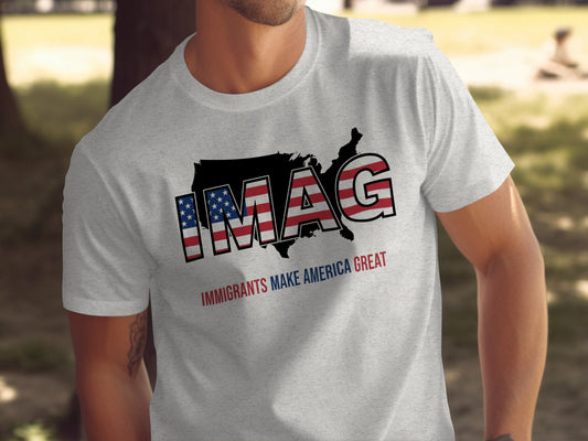 Immigrants Make America Great Graphic T-Shirt product