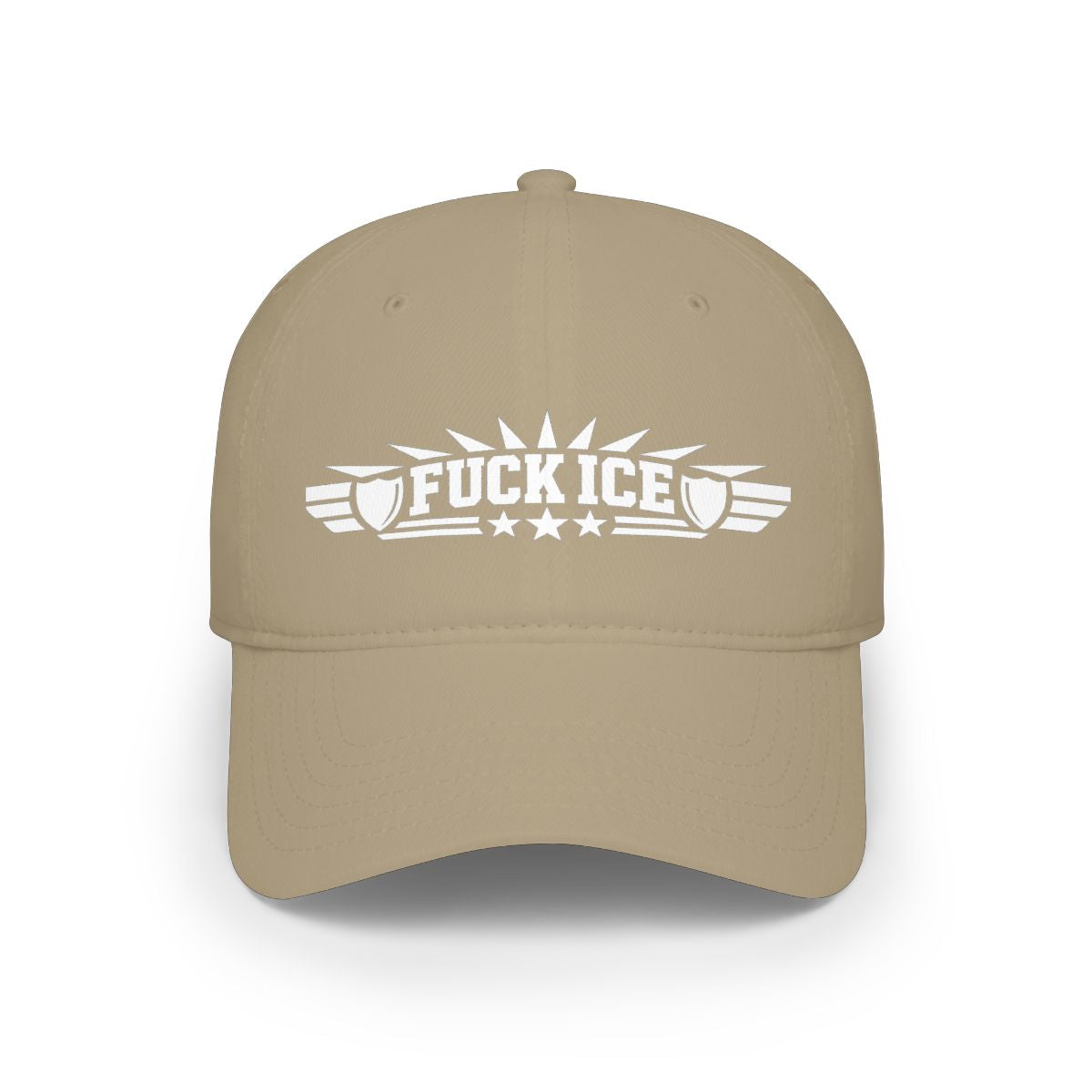 Anti-ICE Statement Adjustable Cap with Shield Design