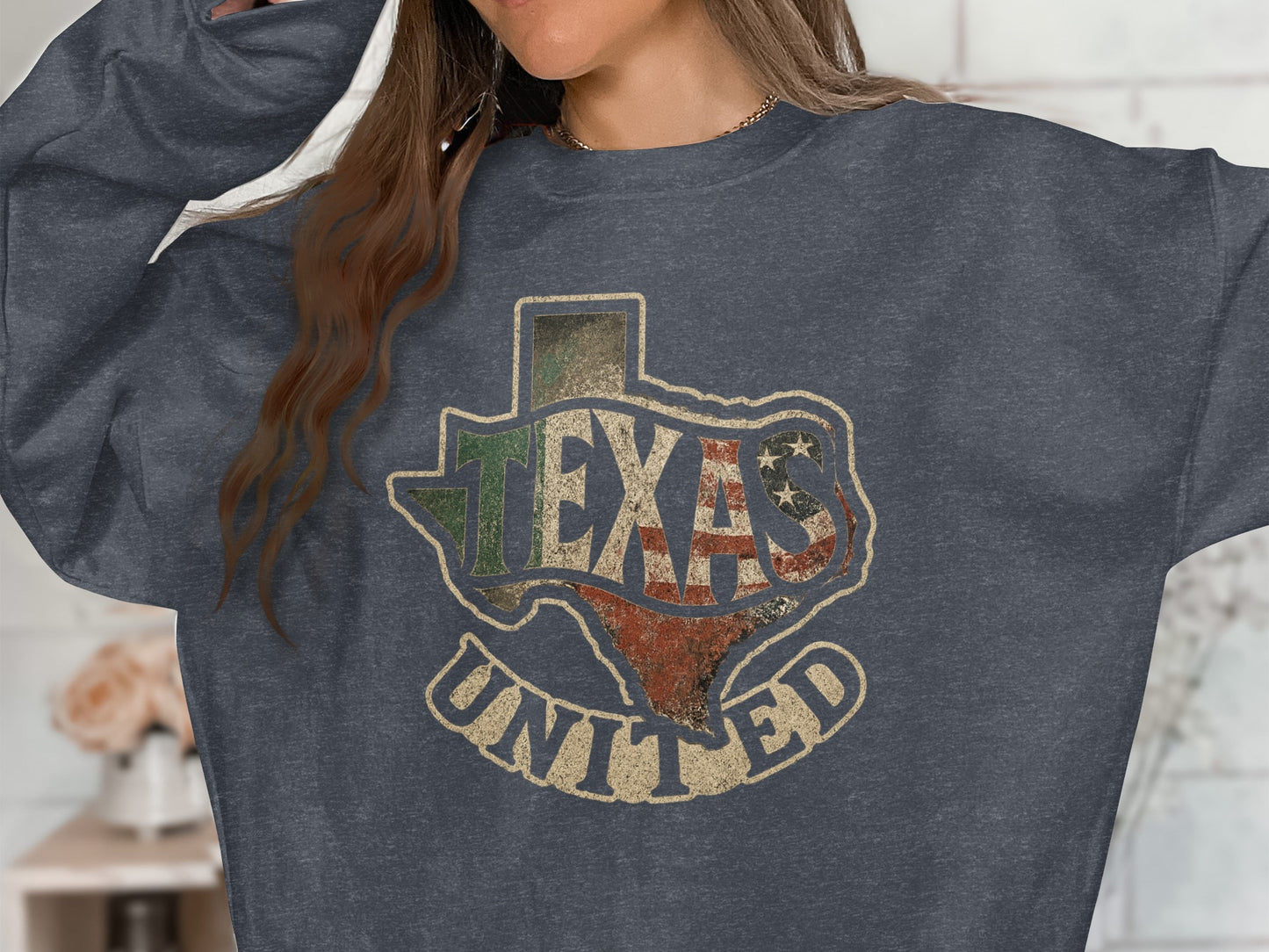 Texas United Graphic Printed Sweatshirt product type