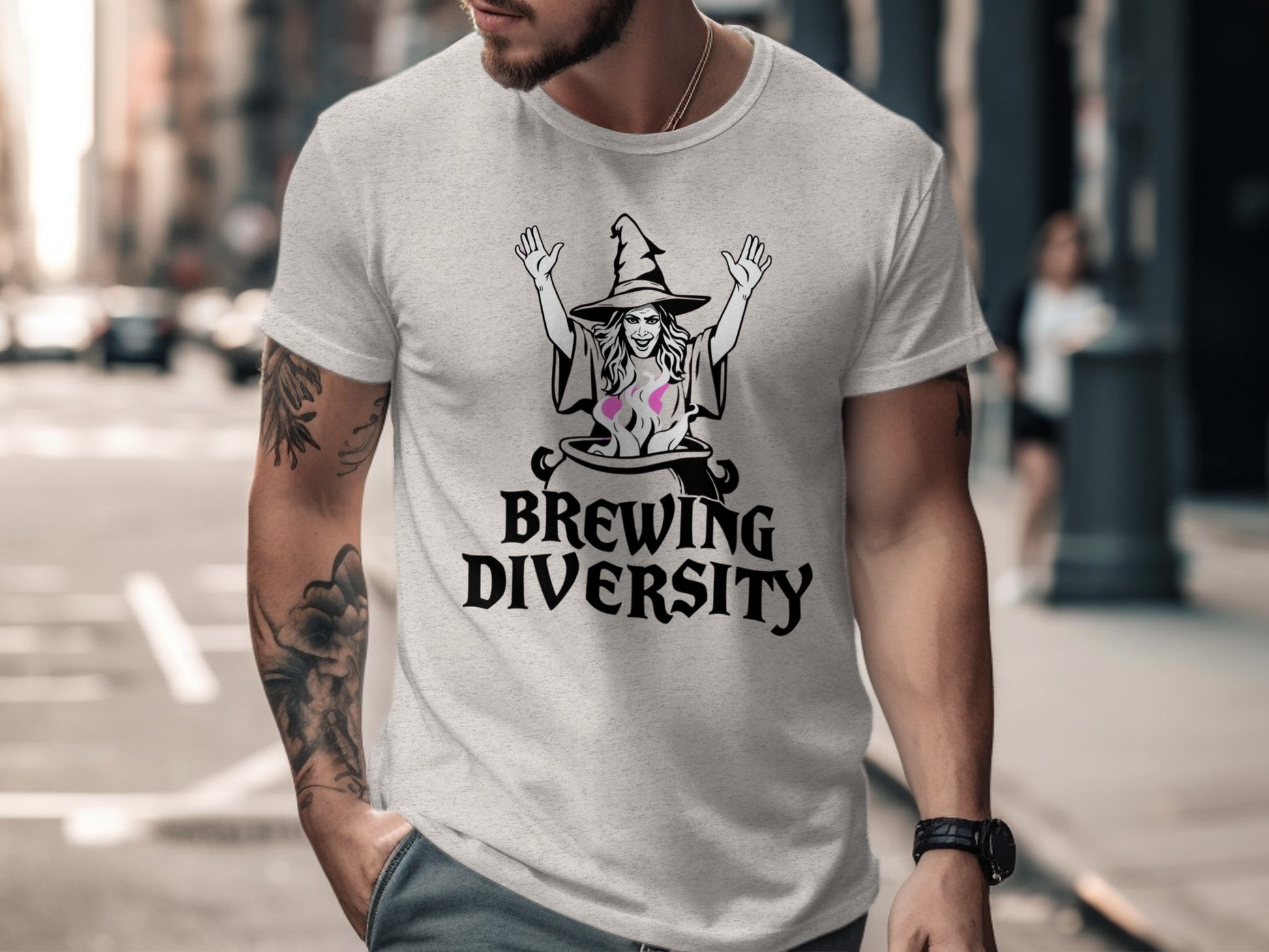 Brewing Diversity Witch T-Shirt product type
