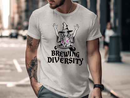 Brewing Diversity Witch T-Shirt product type