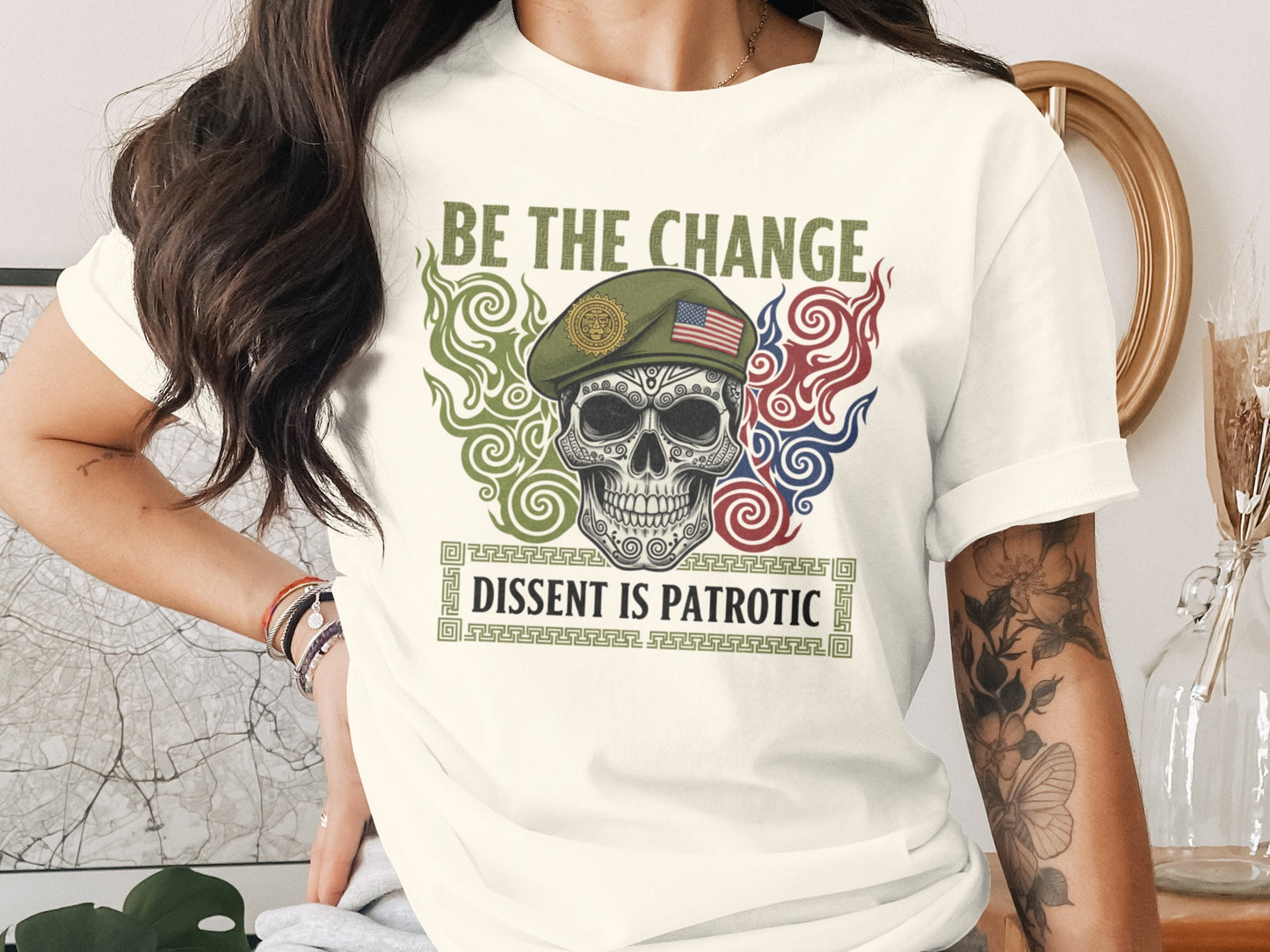 Be the Change Dissent is Patriotic shirt